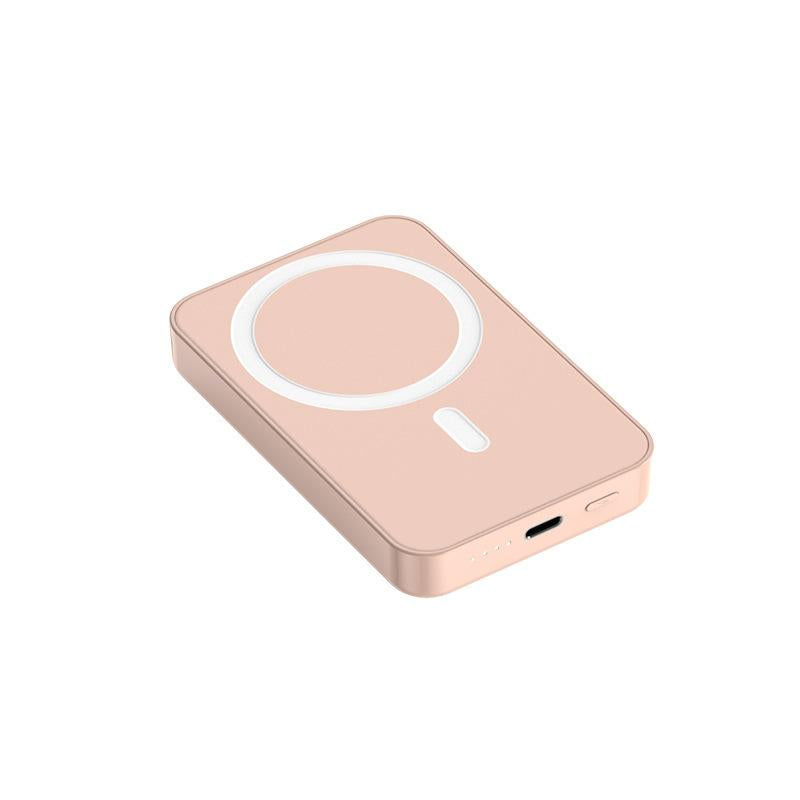 Magnetic Power Bank: Ultra-Compact 15W Wireless Charger for iPhone and Android - Fast Charging on the Go!