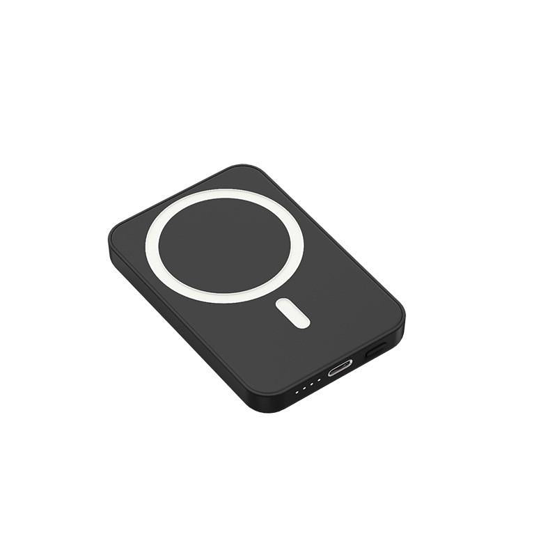 Magnetic Power Bank: Ultra-Compact 15W Wireless Charger for iPhone and Android - Fast Charging on the Go!
