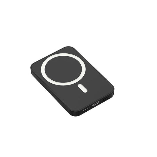Magnetic Power Bank: Ultra-Compact 15W Wireless Charger for iPhone and Android - Fast Charging on the Go!