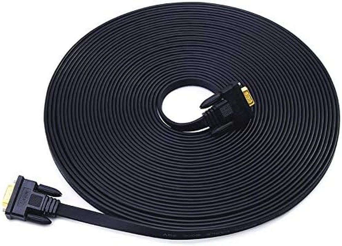 Experience Unmatched Clarity with Our 50Ft Premium VGA to VGA Cable - Perfect for Monitors and Projectors!